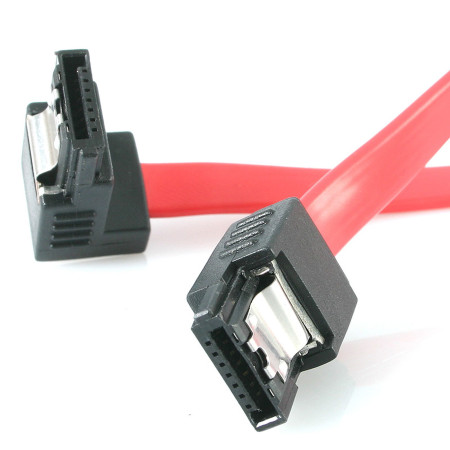 StarTech.com LSATA18RA1 SATA cable 18" (0.457 m) SATA 7-pin Red