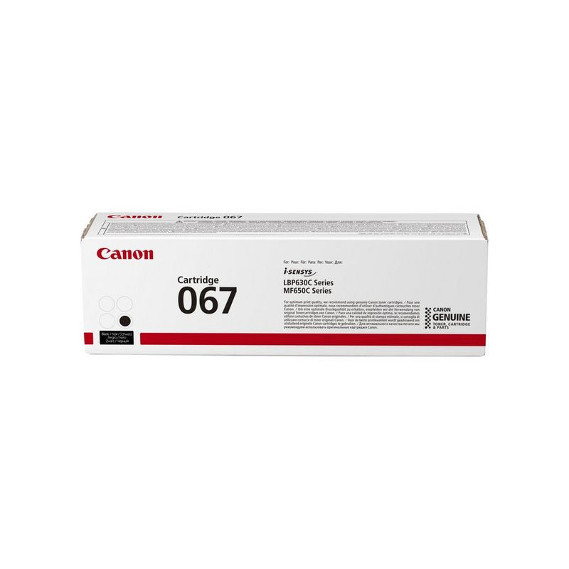 Canon 067 toner cartridge 1 pc(s) Original Black