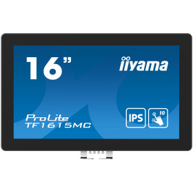 iiyama ProLite TF1615MC-B1 computer monitor 15.6" 1920 x 1080 pixels Full HD Touchscreen Black