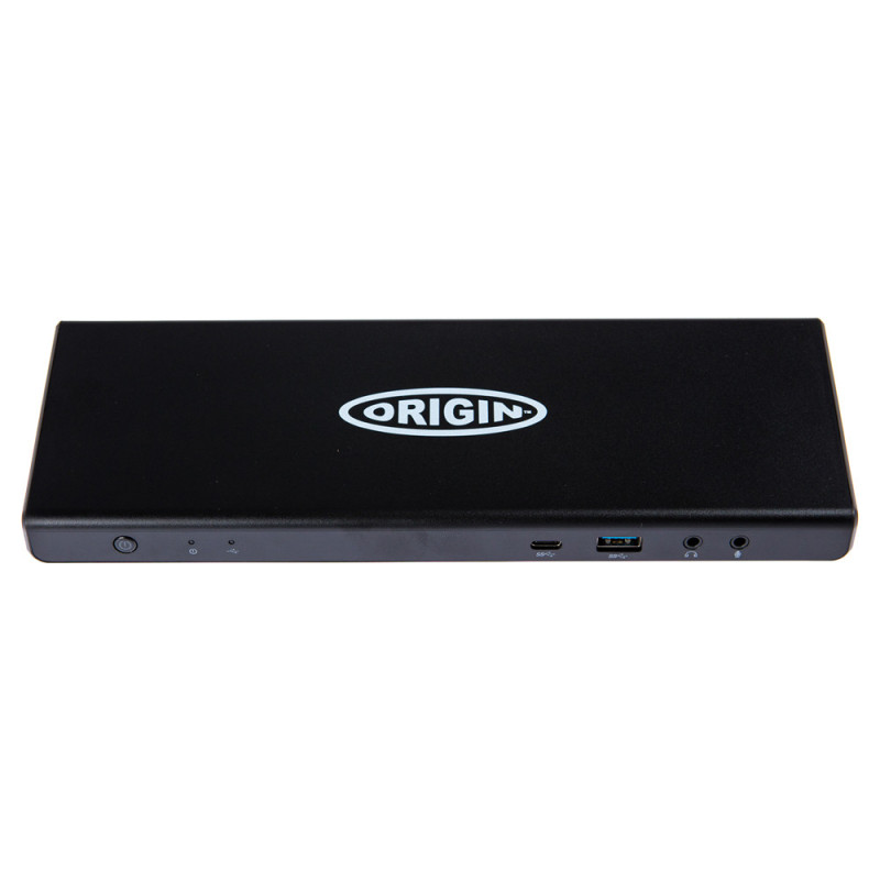 Origin Storage K39105EU-OS laptop dock/port replicator Docking USB 3.2 Gen 1 (3.1 Gen 1) Type-A + Type-C Black