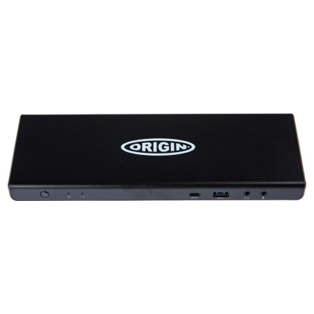 Origin Storage K39105EU-OS laptop dock/port replicator Docking USB 3.2 Gen 1 (3.1 Gen 1) Type-A + Type-C Black