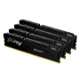 Kingston Technology FURY Beast 128 Go 5600 MT/s DDR5 CL40 DIMM (Kits de 4) Black XMP