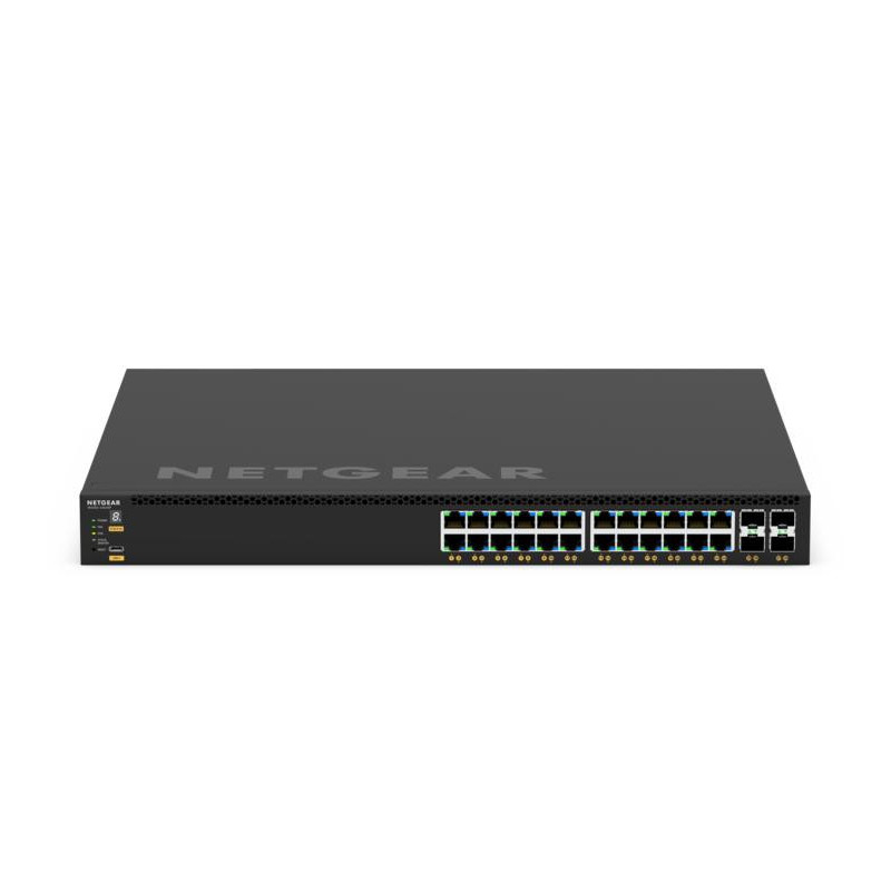 NETGEAR GSM4328-100AJS Géré L3 Gigabit Ethernet (10/100/1000) Connexion Ethernet, supportant l'alimentation via ce port (PoE)