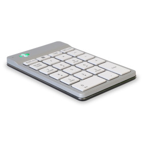 R-Go Tools Numeric keypad R-Go Numpad Break, ergonomic numeric keypad with break software, bluetooth, white