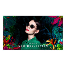 Samsung QM85C Digital signage flat panel 85" LCD Wi-Fi 500 cd/m² 4K Ultra HD Black Tizen 24/7