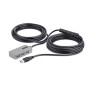 StarTech.com U01043-USB-EXTENDER interface hub USB 3.2 Gen 1 (3.1 Gen 1) Type-A 5000 Mbit/s Black, Silver