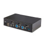 StarTech.com Switch KVM DisplayPort 2 Ports - 8K 60H/4K 144Hz, Écran Unique, DisplayPort 1.4, 2 Ports USB 3.0, 4x USB 2.0 HID,