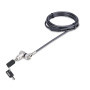 StarTech.com Câble Antivol pour Ordinateur Portable de 2m - Câble de Sécurité pour PC Compatible avec Noble Wedge/Nano/K-Slot,