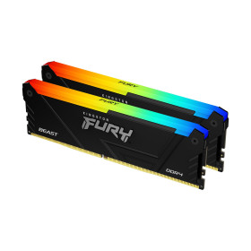 Kingston Technology FURY Beast 16GB 3200MT/s DDR4 CL16 DIMM (Kits de 2) RGB