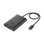i-tec C31DUAL4K60DP USB graphics adapter 7680 x 4320 pixels Black