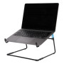 R-Go Tools Support pour ordinateur portable R-Go Steel Office, adapté pour 10-22 pouces, noir