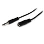 StarTech.com 1m 3.5mm audio cable 39.4" (1 m) Black
