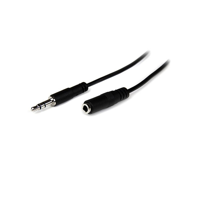 StarTech.com 1m 3.5mm audio cable 39.4" (1 m) Black