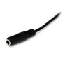 StarTech.com 1m 3.5mm audio cable 39.4" (1 m) Black