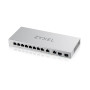 Zyxel XGS1010-12-ZZ0102F network switch Unmanaged Gigabit Ethernet (10/100/1000) Gray
