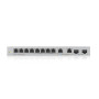 Zyxel XGS1010-12-ZZ0102F network switch Unmanaged Gigabit Ethernet (10/100/1000) Gray