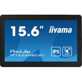 iiyama ProLite TF1633MSC-B1 computer monitor 15.6" 1920 x 1080 pixels Full HD Touchscreen Black