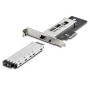 StarTech.com M2-REMOVABLE-PCIE-N1 interface cards/adapter Internal M.2