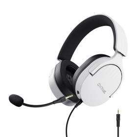 Trust GXT 489W FAYZO Headset Wired Head-band Gaming Black, White