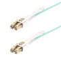 StarTech.com 450FBLCLC3PP InfiniBand/fibre optic cable 118.1" (3 m) LC LOMM Aqua color