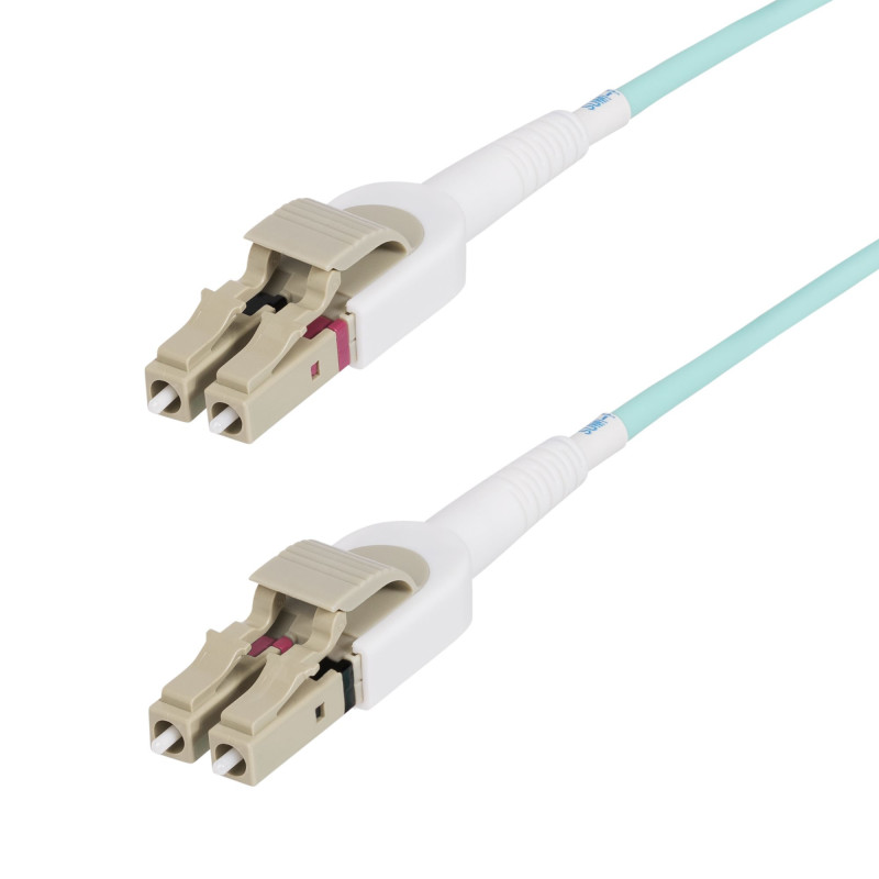 StarTech.com 450FBLCLC5SW InfiniBand/fibre optic cable 196.9" (5 m) LC LOMM Aqua color