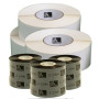 Zebra Z-Select 2000T. Adhesive label, white color