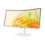 Samsung S65TC écran plat de PC 86,4 cm (34") 3440 x 1440 pixels UltraWide Quad HD LED Blanc