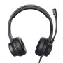Trust Ayda Casque Avec fil Arceau Appels/Musique Noir