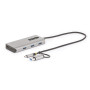 StarTech.com Adaptateur Multiport USB-C avec Dongle USB-C vers USB-A, Double HDMI (4K30Hz/1080p60Hz), 3x USB-A 5Gbps, Mini