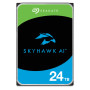 Seagate SkyHawk AI disque dur 24 To 7200 tr/min 512 Mo 3.5" Série ATA III
