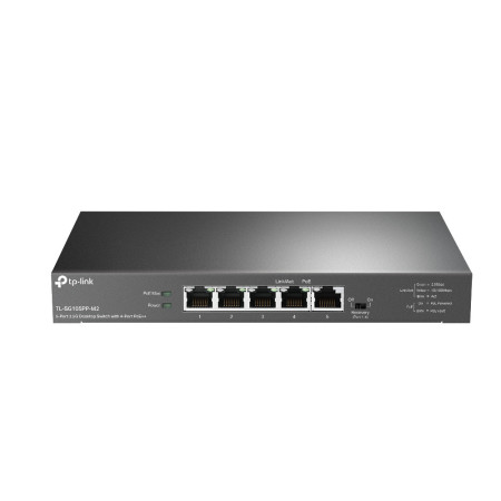 TP-Link TL-SG105PP-M2 network switch Unmanaged Gigabit Ethernet (10/100/1000) Power over Ethernet (PoE) Black