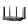 TP-Link Omada ER706W-4G routeur sans fil Gigabit Ethernet Bi-bande (2,4 GHz / 5 GHz) Noir