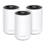 TP-Link Deco XE75 Pro (3-pack) Tri-band (2.4 GHz / 5 GHz / 6 GHz) Wi-Fi 6E (802.11ax) White Internal