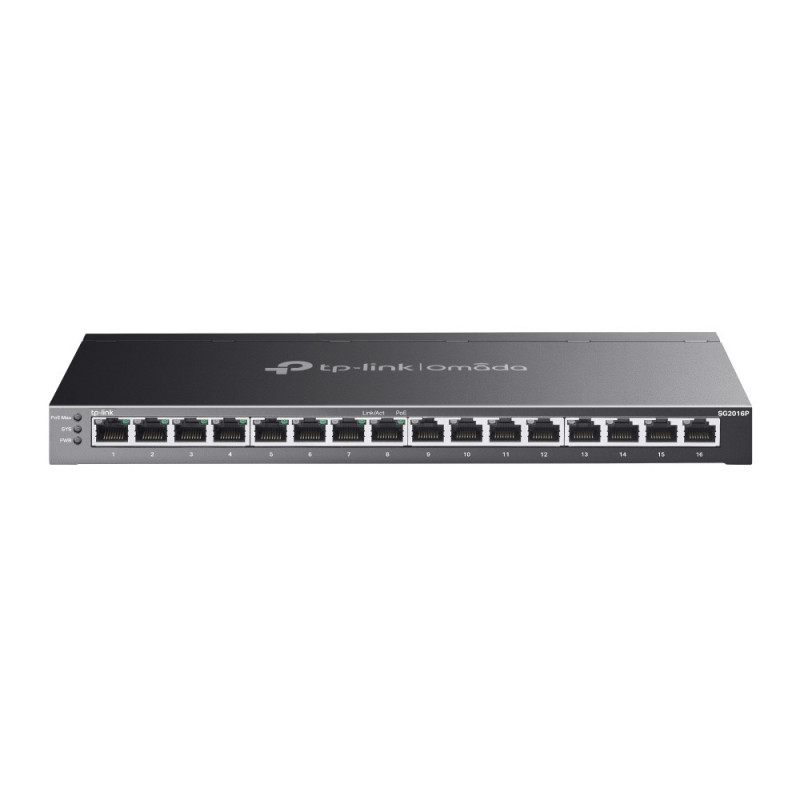 TP-Link Omada SG2016P commutateur réseau Géré L2/L2+ Gigabit Ethernet (10/100/1000) Connexion Ethernet, supportant