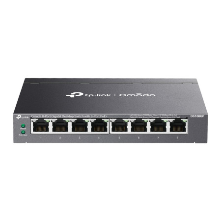 TP-Link Omada DS108GP commutateur réseau Non-géré Gigabit Ethernet (10/100/1000) Connexion Ethernet, supportant l'alimentation