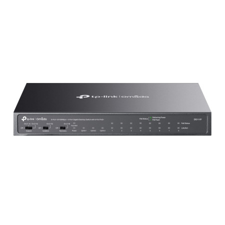 TP-Link Omada DS111P commutateur réseau Non-géré Fast Ethernet (10/100) Connexion Ethernet, supportant l'alimentation via ce