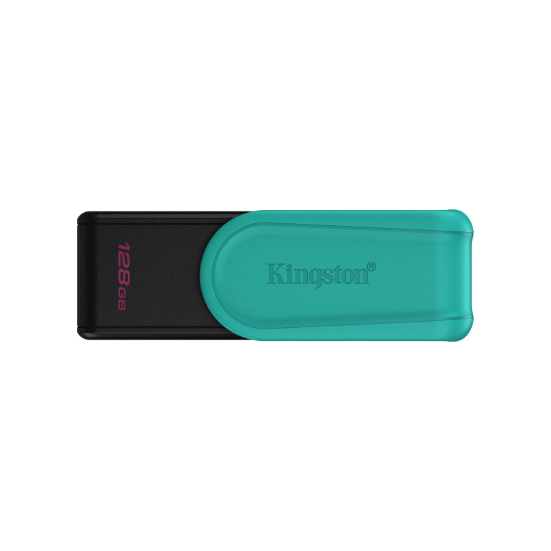Kingston Technology DataTraveler 128GB Portable USB 3.2 Gen 1 Exodia S (Noir/Turquoise)
