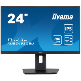 iiyama ProLite XUB2492QSU-B1 computer monitor 23.8" 2560 x 1440 pixels Wide Quad HD LED Black