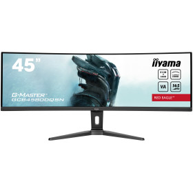 iiyama G-MASTER RED EAGLE CURVED computer monitor 45" 5120 x 1440 pixels Dual QHD LED Black