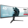 iiyama G-MASTER RED EAGLE CURVED computer monitor 45" 5120 x 1440 pixels Dual QHD LED Black