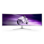 Philips Evnia 8000 49M2C8900L/00 computer monitor 48.9" 5120 x 1440 pixels Dual QHD QD-OLED White