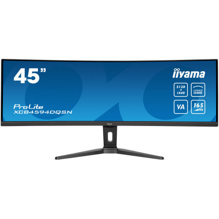 iiyama G-MASTER 45"LCD Curved Bus. UWQHD computer monitor 5120 x 1440 pixels Dual QHD LED Black