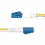 StarTech.com Câble Fibre Optique de 10m Duplex Monomode LC à LC (UPC) OS2, 9/125µm, 100G, Cordon Fibre Optique, Insensible à la