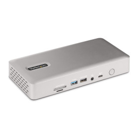 StarTech.com Station d'Accueil Thunderbolt 4 pour Écrans Multiples, Docking Station/Dock pour Quadruples/Triples/Doubles Écrans