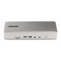StarTech.com Station d'Accueil Thunderbolt 4 pour Écrans Multiples, Docking Station/Dock pour Quadruples/Triples/Doubles Écrans