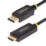 StarTech.com 3F-DP-HDMI-4K60-HDR video cable adapter 39.4" (1 m) DisplayPort HDMI Type A (Standard) Black