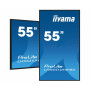 iiyama LH5541UHS-B2 Écran d'affichage dynamique En forme de kiosk 138,7 cm (54.6") LCD 500 cd/m² 4K Ultra HD Noir Intégré dans