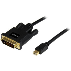StarTech.com Câble Mini DisplayPort vers DVI de 3m - Adaptateur Mini DP à DVI - Vidéo 1080p - Lien Unique Passif mDP 1.2 vers