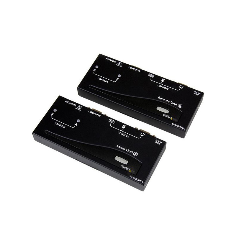 StarTech.com Extendeur Prolongateur de Console KVM de 300m sur Cat5 avec VGA et USB