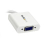 StarTech.com Adaptateur / Convertisseur vidéo Mini DisplayPort vers VGA - M/F - 1920x1200 - Blanc